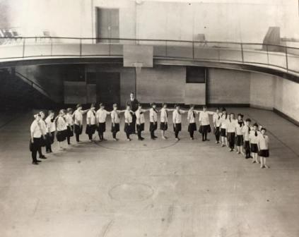 First Bingham High gymnasium