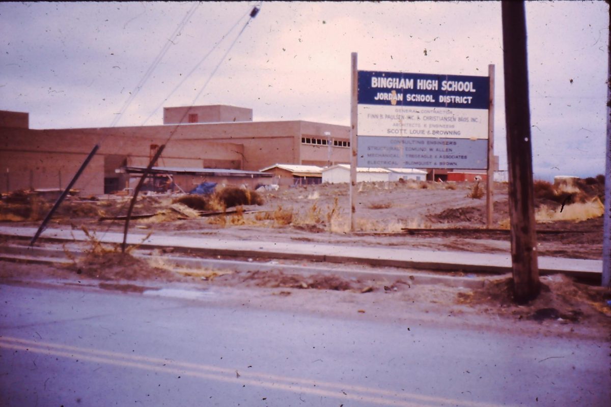 Bingham High School Fifty Years Ago